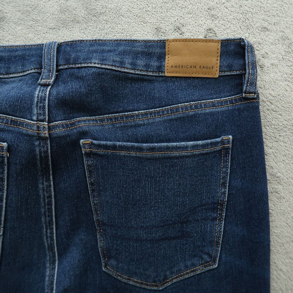 American Eagle Jeans Women's 10R High-Rise Jegging Denim 29" Inseam Distressed - Picture 16 of 16